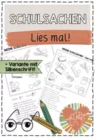 Vorschau - Arbeitsblätter - SCHULSACHEN Lies mal! Leseverständnis trainieren - Deckblatt