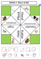 Vorschau - Mal- und Bastelvorlagen - Bauernhof- & Haustiere: Himmel & Hölle - Spiel - Seite 2