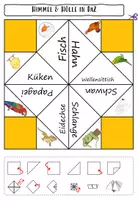 Vorschau - Mal- und Bastelvorlagen - Bauernhof- & Haustiere: Himmel & Hölle - Spiel - Seite 3
