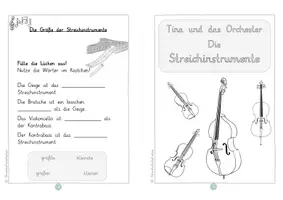Vorschau - Stundenentwürfe - XXL Sparpaket Tina und das Orchester Unterrichtseinheit Musik - Seite 3