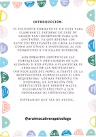 Vista previa - Hojas de trabajo - Informe de pase de grado - página 1