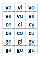 Aperçu - Cartes / Images - Syllabes à imprimer - Page 3