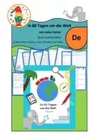 Vorschau - Arbeitsblätter - Materialpaket Reise um die Erde (Deutsch, Lied und Tanz) - Seite 1