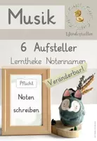 Vorschau - Unterrichtsreihen - Materialpaket zur Lerntheke "Notennamen" - Seite 1