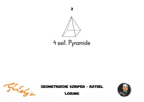 Vorschau - Präsentationen/Tafelbilder - geometrische Körper - Rätsel - Karteien zur Freiarbeit (Geometrie) - Seite 3