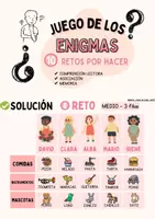 Vista previa - Unidades / Secuencias / Situaciones de Aprendizaje - 🧠💡10 ENIGMAS - Asocia cada Tarjeta a su Personaje 🤓👧🏻 - Portada