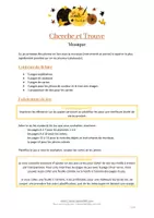 Aperçu - Apprentissages en autonomie - Cherche et Trouve - Musique et Instruments - Page 1