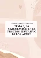 Vista previa - Unidades / Secuencias / Situaciones de Aprendizaje - Oposiciones Pedagogía Terapéutica: Esquema tema 6 - Portada
