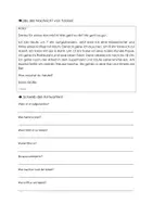 Vorschau - Arbeitsblätter - DaZ A1 E-Mail an Tobias Tagesablauf - Deckblatt