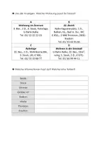 Vorschau - Arbeitsblätter - DaZ A1 E-Mail an Tobias Wohnungssuche - Deckblatt
