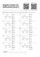 Vorschau - Arbeitsblätter - Negative Zahlen am Zahlenstrahl - AB Multiple Choice - Seite 3