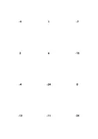 Vorschau - Aufgabenkarten - Negative Zahlen am Zahlenstrahl - Karteikarten - Seite 1