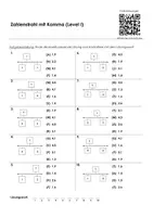 Vorschau - Arbeitsblätter - Zahlenstrahl mit Komma - AB Multiple Choice - Seite 3
