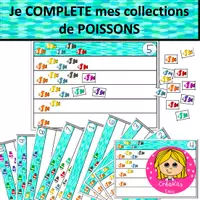 Aperçu - Jeux - Je COMPLETE mes collections de POISSONS - Page de couverture