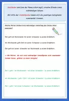 Vista previa - Hojas de trabajo - Deutsch: Satzglieder - interaktiv - página 1