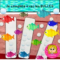 Aperçu - Jeux - Je complète avec les bulles - Page de couverture