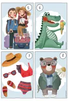 Vorschau - Arbeitsblätter - Summer holidays| Story Walk | Lesespaziergang Englisch - Seite 3
