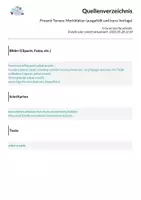 Vorschau - Arbeitsblätter - Present Tenses: Merkblätter (ausgefüllt und leere Vorlage) - Seite 1