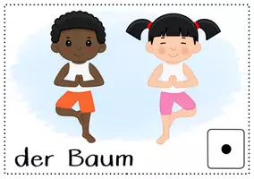 Vorschau - Spiele - Würfel - Yoga (Bewegung für Kinder) - Seite 1