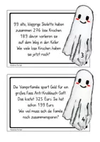 Vorschau - Spiele - Schaurige Sachaufgaben im Zahlenraum 1000 - Seite 3
