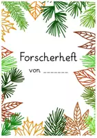 Vorschau - Arbeitsblätter - Forscherheft "Der Baum" für den Kindergarten/ 1.-2. Klasse - Deckblatt