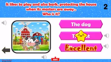Vista previa - Juegos / Gamificación - Farm Animals Game (Roulette with 19 questions) - página 3