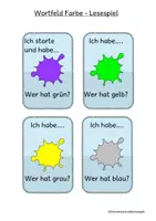 Vorschau - Stationenlernen - Materialpaket: Wortfeld Farben - Seite 2