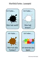 Vorschau - Spiele - Wortfeld Farbe Lesespiel - Seite 3