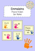 Vorschau - Spiele - Einmaleins 5er Reihe Paare finden - Deckblatt