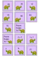 Vorschau - Spiele - 1x1 7er Reihe Paare finden - Seite 3