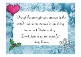 Aperçu - Présentation / Support pour le tableau - FREEBIE Christmas English quotes - Page 1
