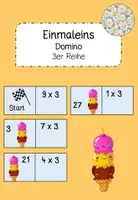 Vorschau - Spiele - Einmaleins 3er Reihe Domino - Deckblatt
