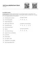 Vorschau - Arbeitsblätter - Licht aus elektrischem Strom - Infotext und Übungen - Seite 3