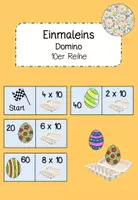 Vorschau - Spiele - Einmaleins 10er Reihe Domino - Deckblatt