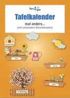 Vorschau - Poster - Tafelkalender mit saisonalem Blumenkasten - Deckblatt