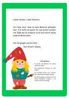 Vorschau - Arbeitsblätter - Lesespaziergang durch den Zoo 4-fach differenziert - Seite 1