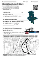 Vorschau - Arbeitsblätter - Arbeitsblatt "Magdeburg" + Onlineübung & MP3 + Infografik - Deckblatt