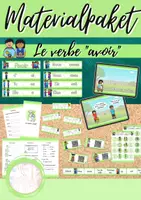 Vorschau - Unterrichtsreihen - Materialpaket: Le verbe "avoir" (Grammaire) - Deckblatt