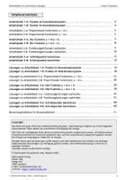 Vorschau - Arbeitsblätter - Arbeitsblätter - Lineare Funktionen - Seite 1