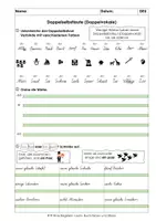Vorschau - Arbeitsblätter - Doppelvokale, aus: Laute, Buchstaben und Silben üben - Seite 3