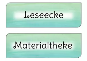 Vorschau - Poster - XXL Paket: ALLE Klassenzimmer Schilder zum Schulstart (128 Schilder in je 3 Farben inkl. TAGESTRANSPARENZ, FÄCHER und METHODEN für dein Classroom-Management) - Seite 2
