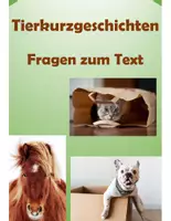 Vorschau - Arbeitsblätter - Materialpaket: Englisch / Deutsch Kurzgeschichten Tiere - Seite 1