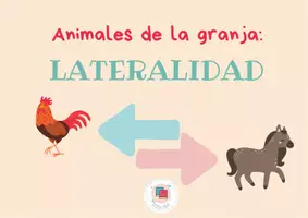 Vista previa - Unidades / Secuencias / Situaciones de Aprendizaje - Lateralidad con animales de la granja - página 1
