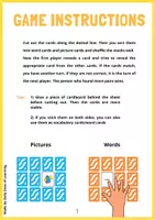 Vorschau - Arbeitsblätter - Matching Pairs - Clothes - Spielerisch Englisch lernen (auch als Wortkarten/Vokabelkarten nutzbar) - Seite 1