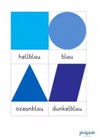 Vorschau - Bildkarten - Farbdifferenzierung, Farben lernen - Seite 2