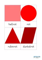Vorschau - Bildkarten - Farbdifferenzierung, Farben lernen - Seite 3