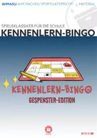 Vorschau - Arbeitsblätter - Kennenlern-Bingo – Halloween-Gespenster-Edition - Deckblatt