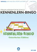 Vorschau - Arbeitsblätter - Kennenlernen-Bingo – Oster-Edition - Deckblatt