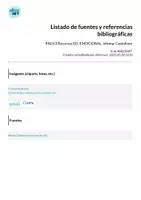 Vista previa - Otros - PACK3 Recursos ED. EMOCIONAL. Idioma: Castellano - página 1