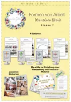 Vorschau - Stundenentwürfe - Formen von Arbeit - Wir ordnen Berufe - Deckblatt
